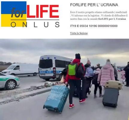 accoglienza profughi Ucraina Hotel Parmigiano Novara ForLife